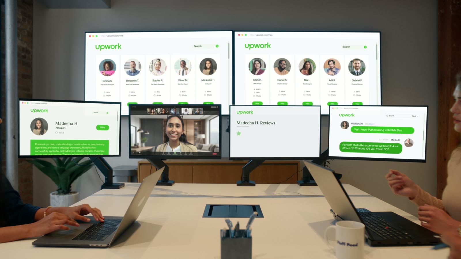 Upwork - DRTV, still 3